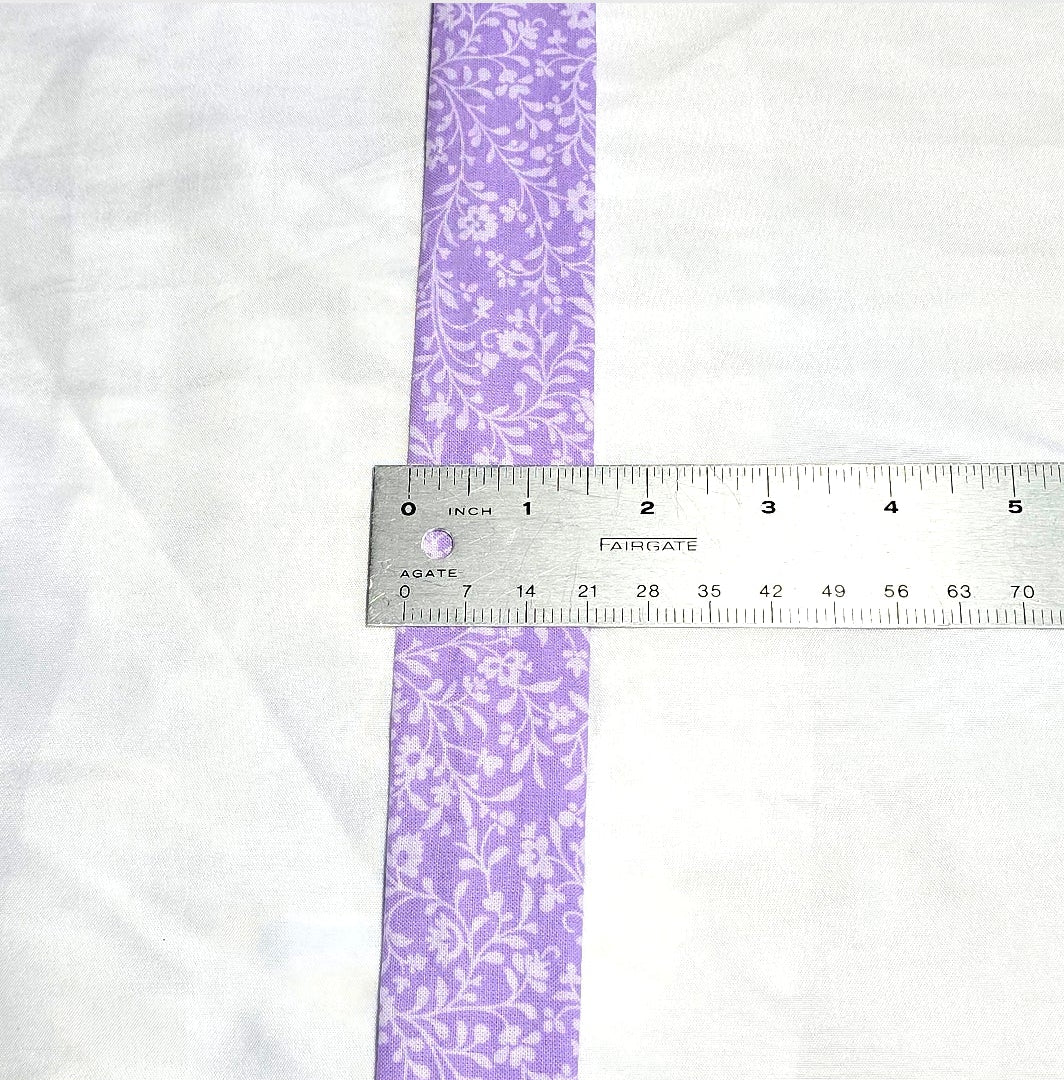 Handmade Purple Lavander Floral  Stethoscope Sleeve: Cotton Cover