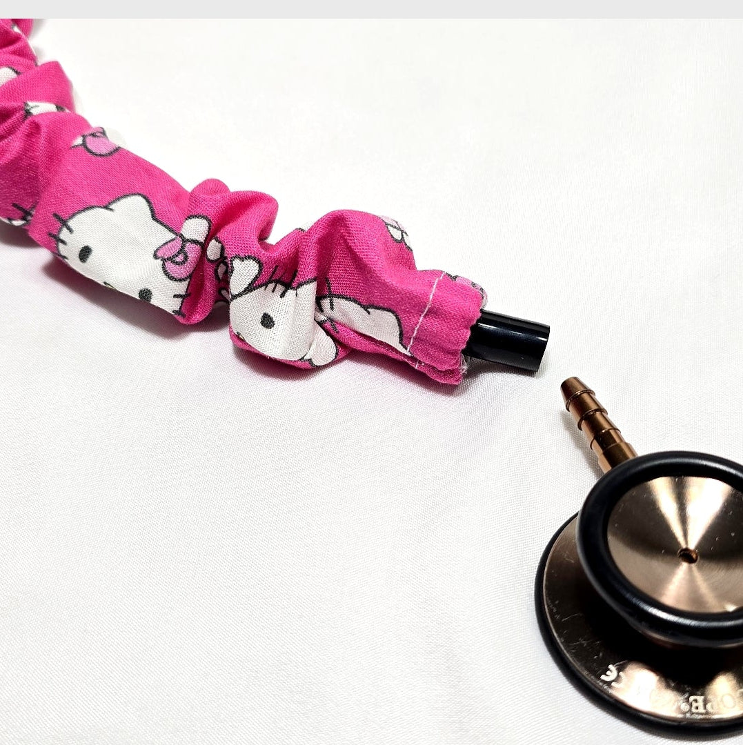 Handmade Cotton Hello Kitty Washable Stethoscope Sleeve Cover (Copy)
