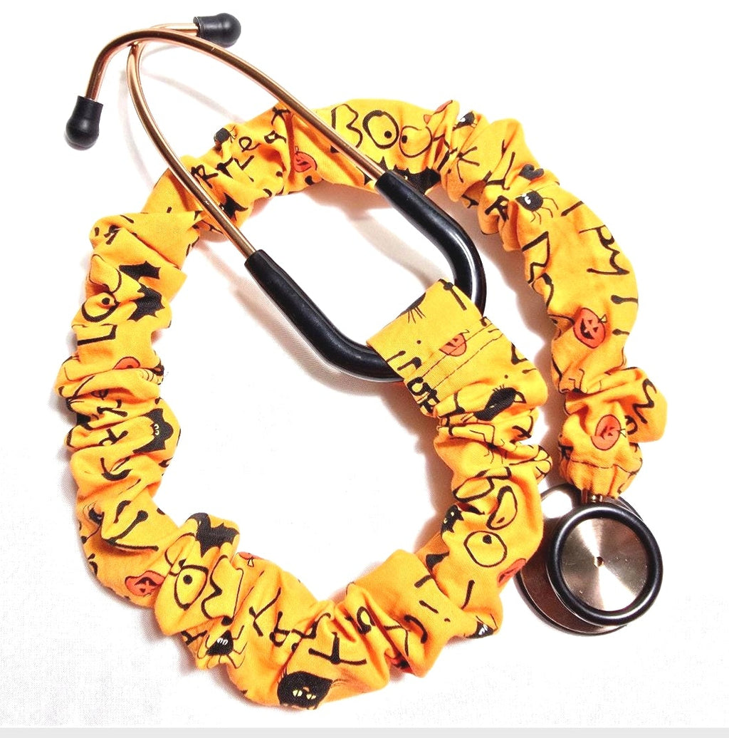 Handmade Orange Snoopy Pumpkin Fall Halloween Stethoscope Sleeve  Cotton Cover (Copy)