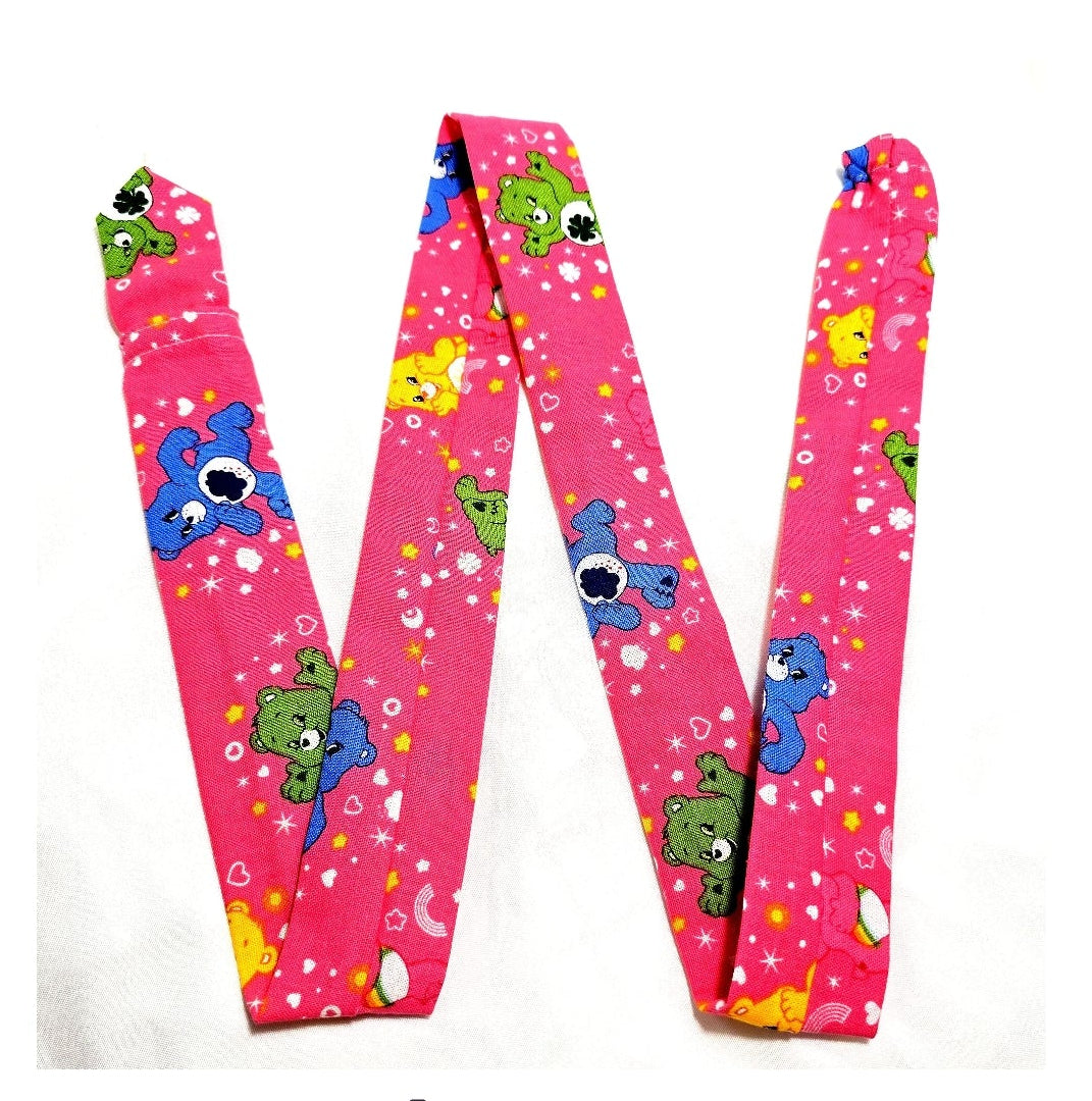 Handmade Vibrant Pink Care Bear Stethoscope Cover - Cotton Accessory