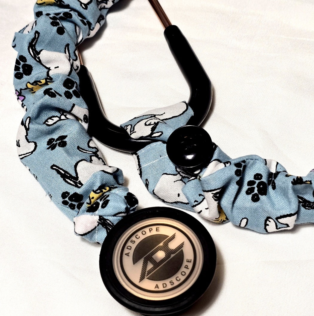 Handmade Snoopy Peanuts Stethoscope Sleeve - Cotton Accessory. Nurse's Doctor's RT'S gift