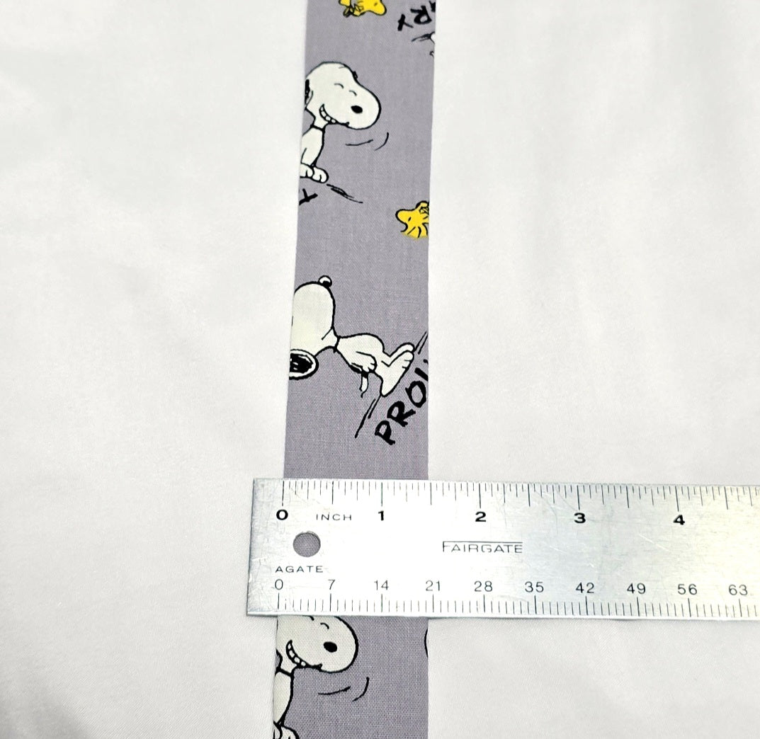Handmade Gray Snoopy Peanuts Stethoscope Sleeve Cover- Cotton Accessory. Nurse's Doctor's RT'S gift