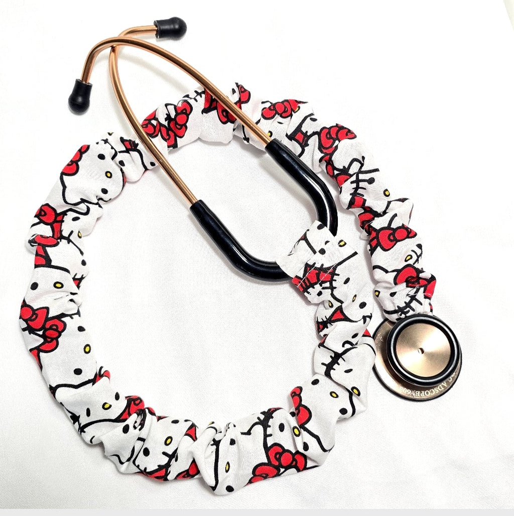 Handmade Cotton Hello Kitty Washable Stethoscope Sleeve Cover