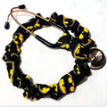 Handmade Black Batman Superhero Stethoscope Sleeve: Colorful Washable Cotton Cover