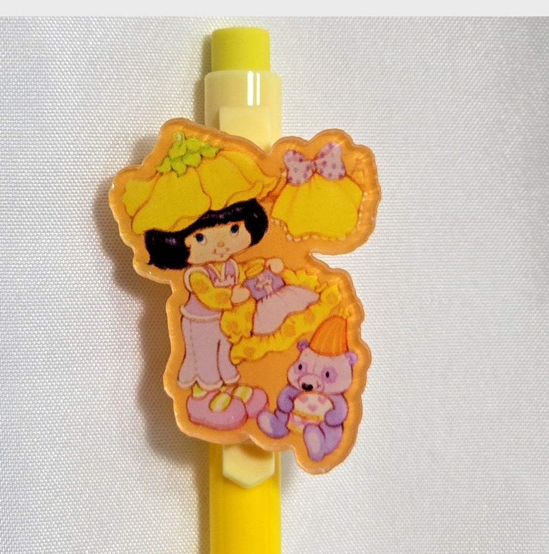 Strawberry Shortcake and Friends Decorated Pencils:  School Supplies