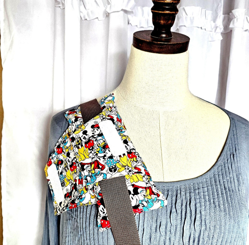 Disney Micky Mouse Cancer Patient's Chemo Port or Pacemaker Seat Belt Pillow