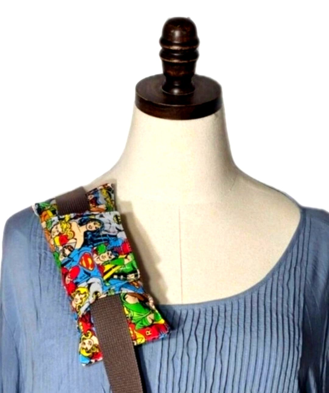 Marvel Superheroes Comfy Cancer Patient Seat Belt Chemo Port or Pacemaker Pillow