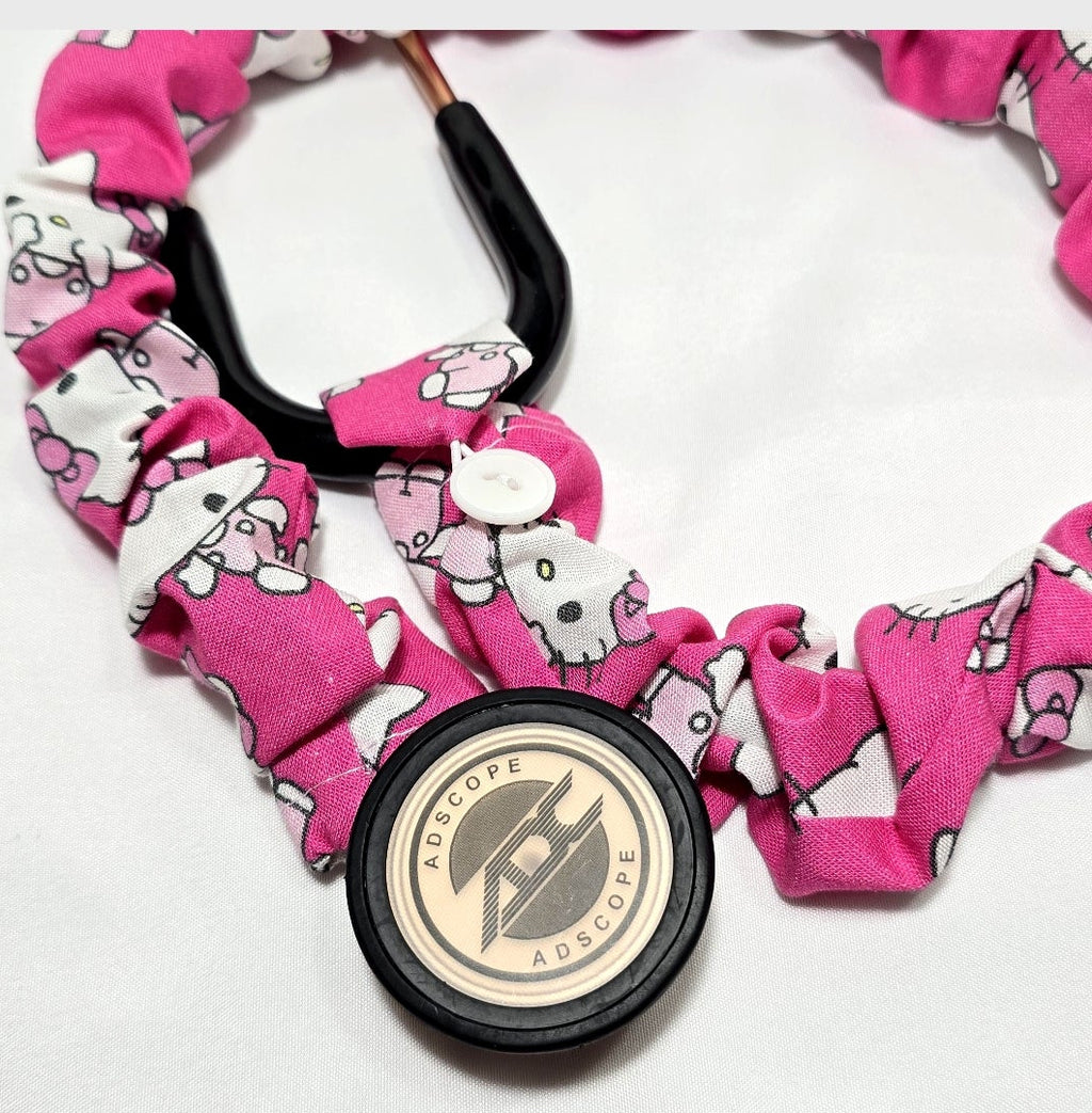 Handmade Cotton Hello Kitty Washable Stethoscope Sleeve Cover (Copy)