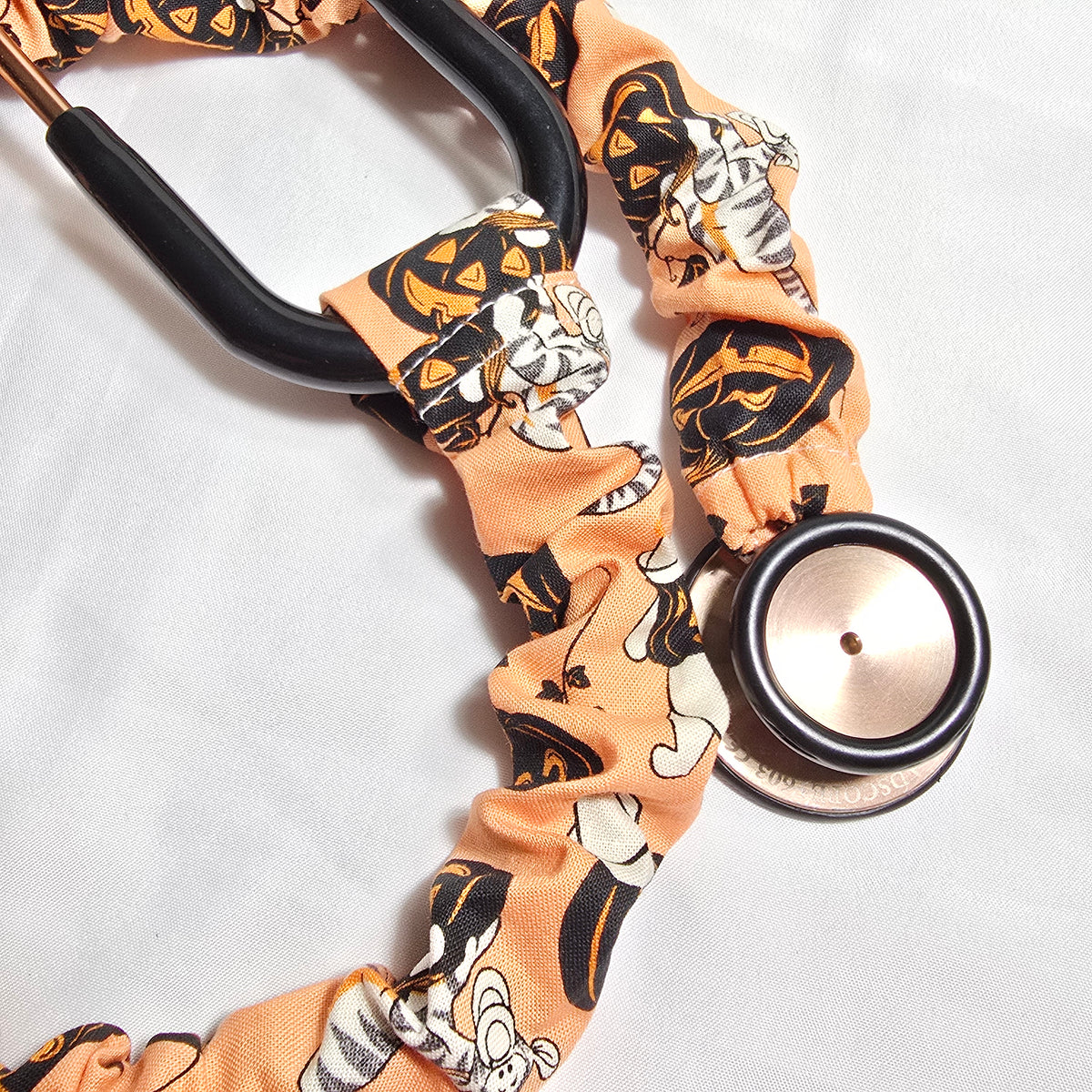 Tigger  Orange Fall Pumpkin Orange Stethoscope Sleeve  Cotton Cover for Nurses
