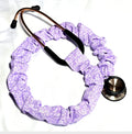 Handmade Purple Lavander Floral  Stethoscope Sleeve: Cotton Cover