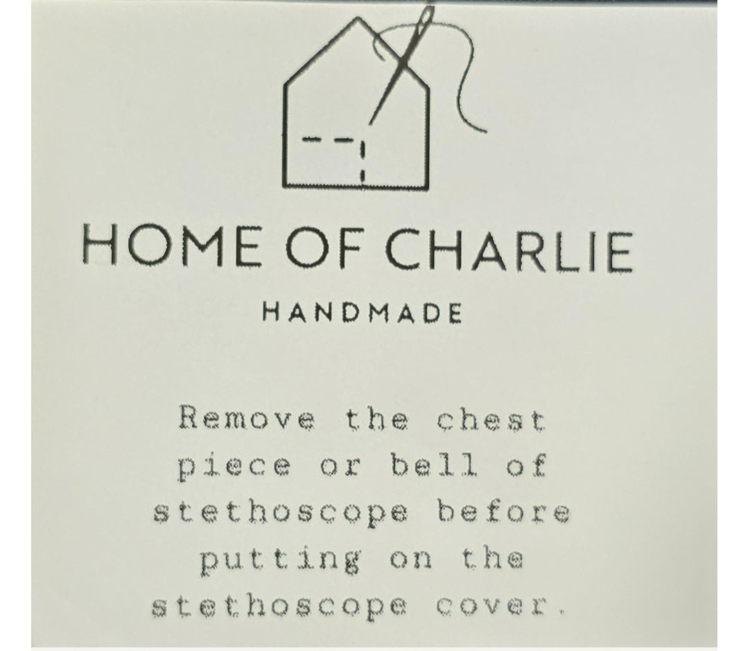 Handmade Plain Navy Blue Stethoscope Cover: Washable , Unisex. Doctor's,  RT's,  Nurse's Gift