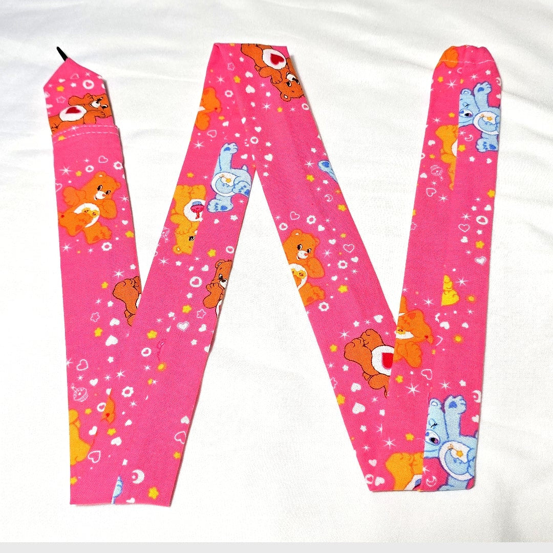 Handmade Vibrant Pink Care Bear Stethoscope Cover - Cotton Accessory