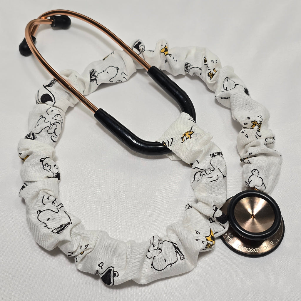 Handmade Snoopy Peanuts Stethoscope Sleeve - Cotton Accessory. Nurse's Doctor's RT'S gift