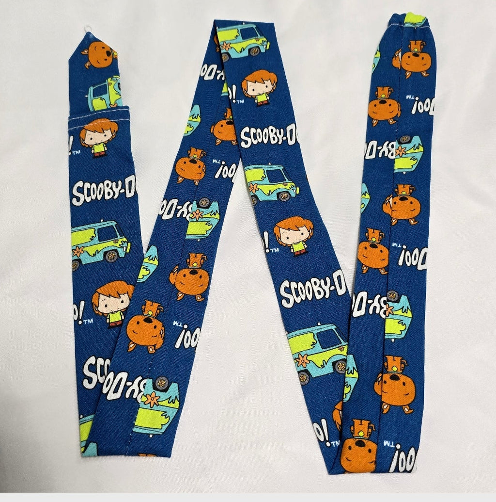 Handmade Colorful Blue Scooby-Doo Stethoscope Sleeve: Washable Colorful Cotton Cover