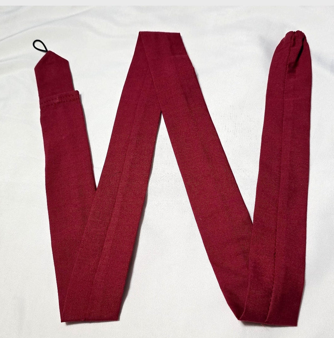 Handmade Plain Burgundy  Stethoscope Cover: Washable , Unisex. Doctor's,  RT's,  Nurse's Gift