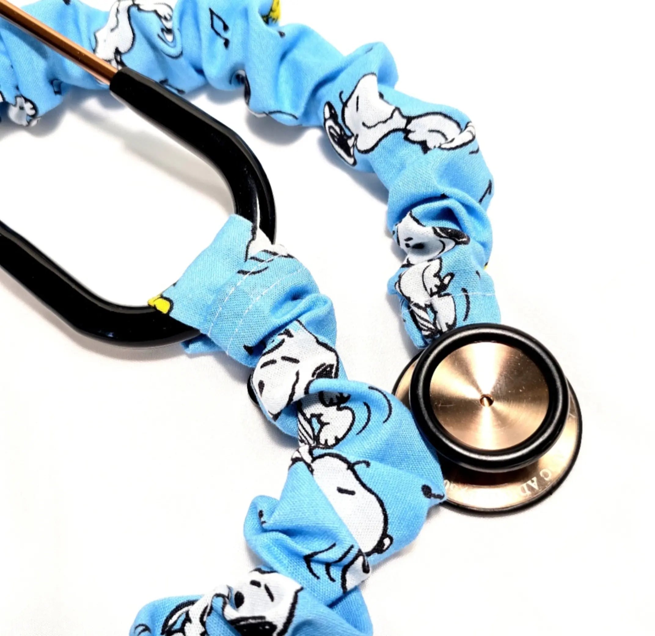 Handmade Blue Snoopy Peanuts Stethoscope Sleeve Cover - Nurse's Doctor's Gift
