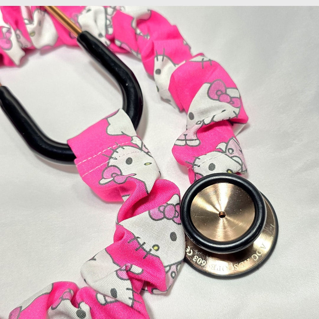 Handmade Cotton Hello Kitty Washable Stethoscope Sleeve Cover (Copy)