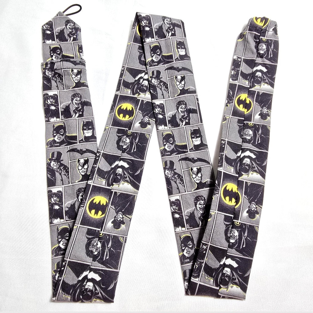 Handmade Gray Batman Superhero Stethoscope Cover: Washable, Cotton, Protective, Unisex, Best Nurse Gift Idea