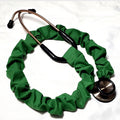 Handmade Plain Green Stethoscope Cover: Washable , Unisex. Doctor's,  RT's,  Nurse's Gift