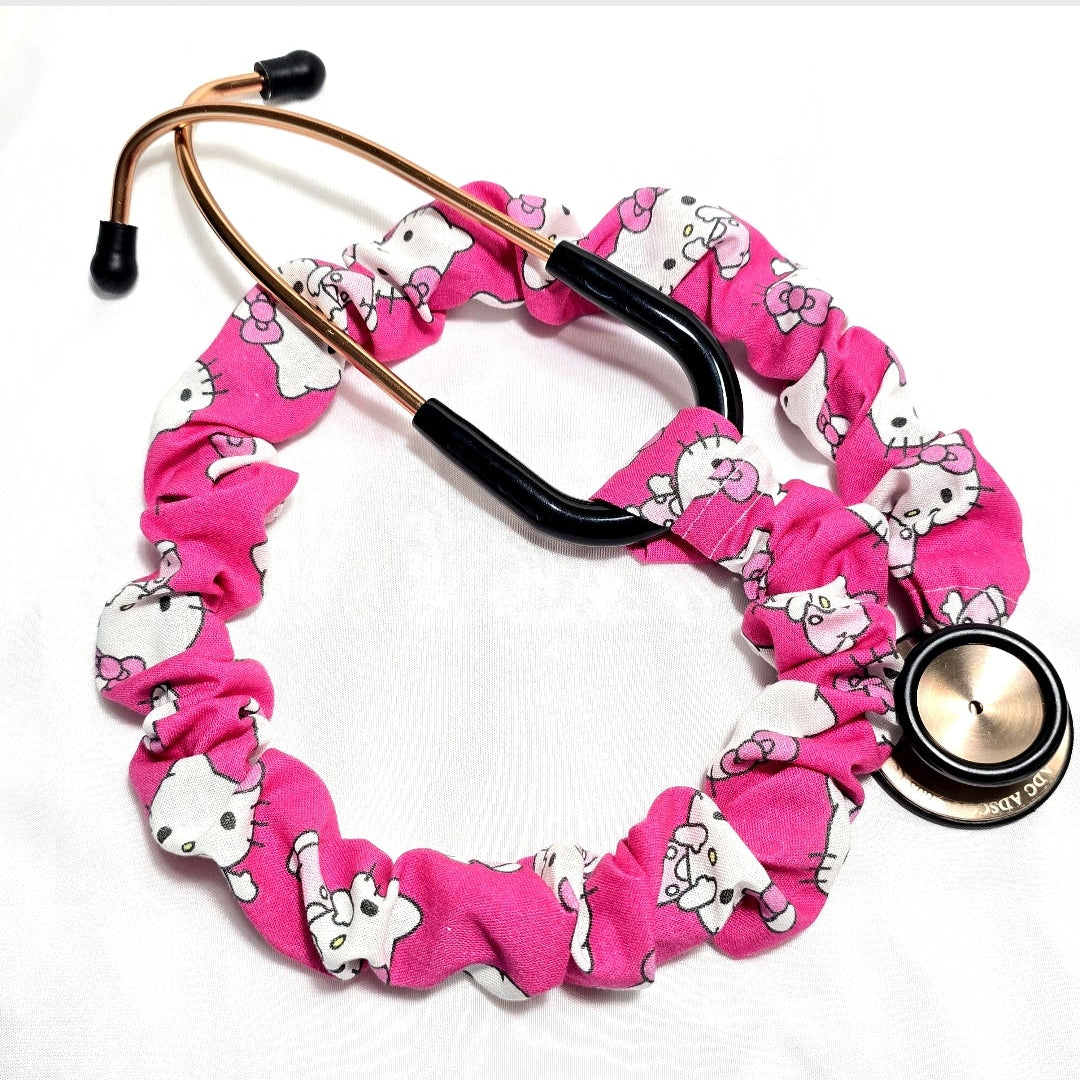 Handmade Cotton Hello Kitty Washable Stethoscope Sleeve Cover
