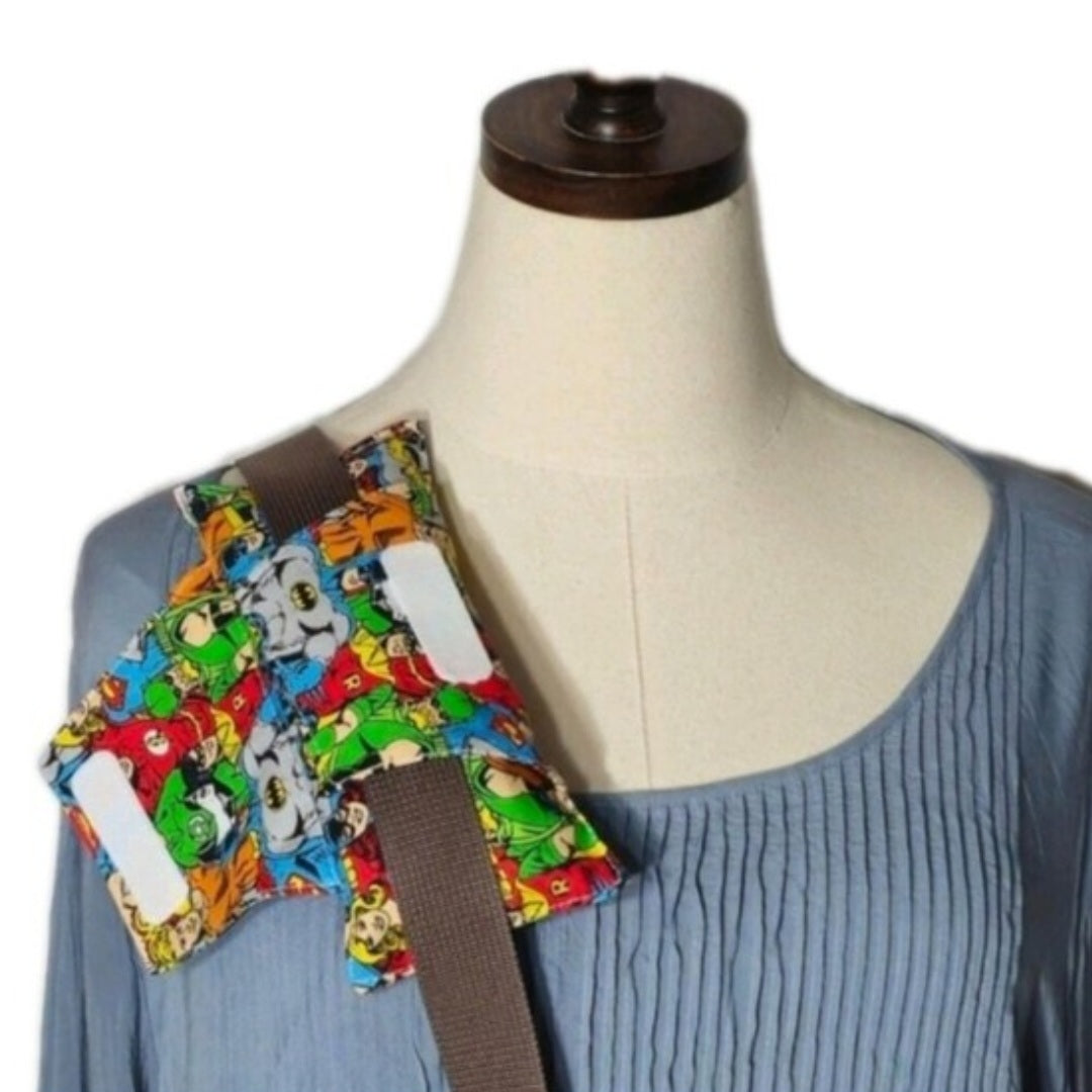 Marvel Superheroes Comfy Cancer Patient Seat Belt Chemo Port or Pacemaker Pillow