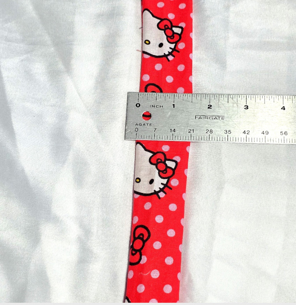 Handmade Red Cotton Hello Kitty Washable Stethoscope Sleeve Cover. Nurse's , Doctor's,  Rat's Gift Idea