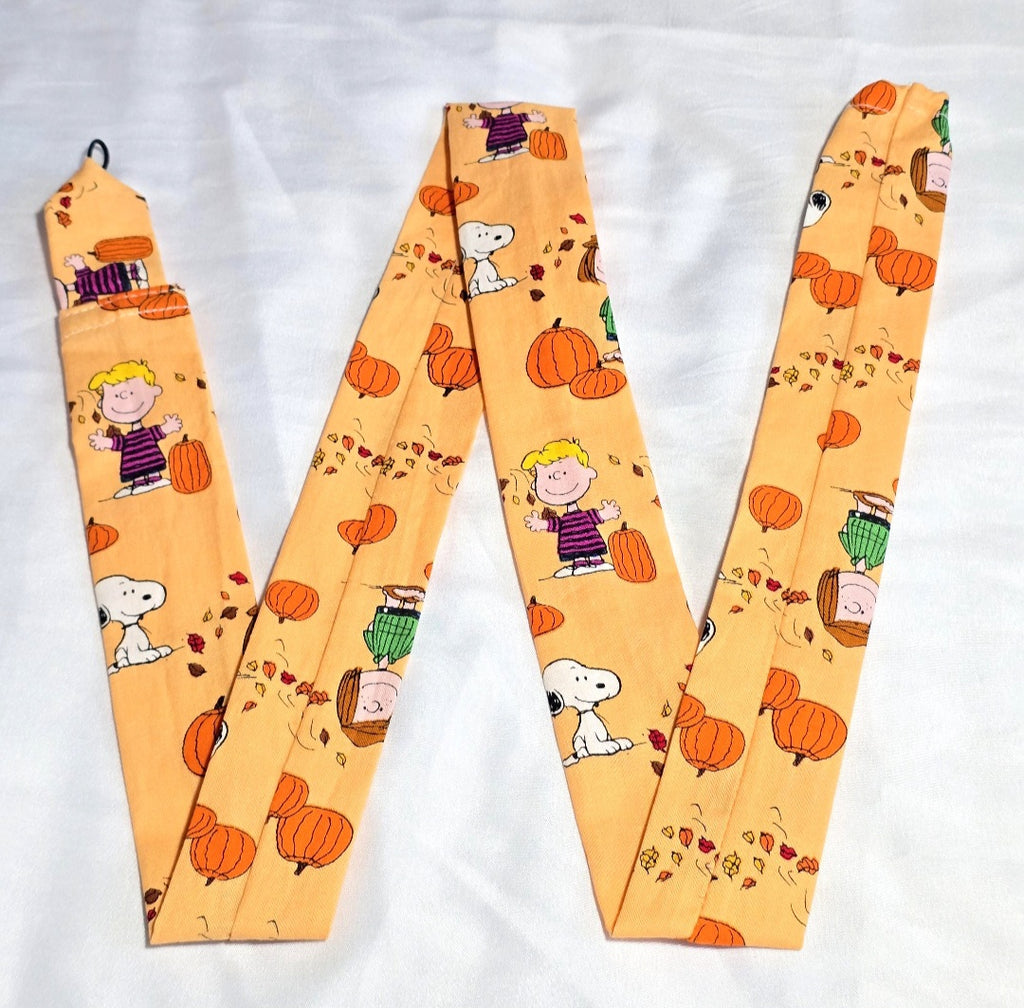 Handmade Orange Snoopy Pumpkin Fall Halloween Stethoscope Sleeve  Cotton Cover