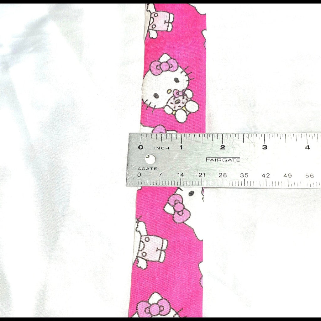Handmade Pink Cotton Hello Kitty Washable Stethoscope Sleeve Cover. Doctor's,  RT's,  Nurse's Gift
