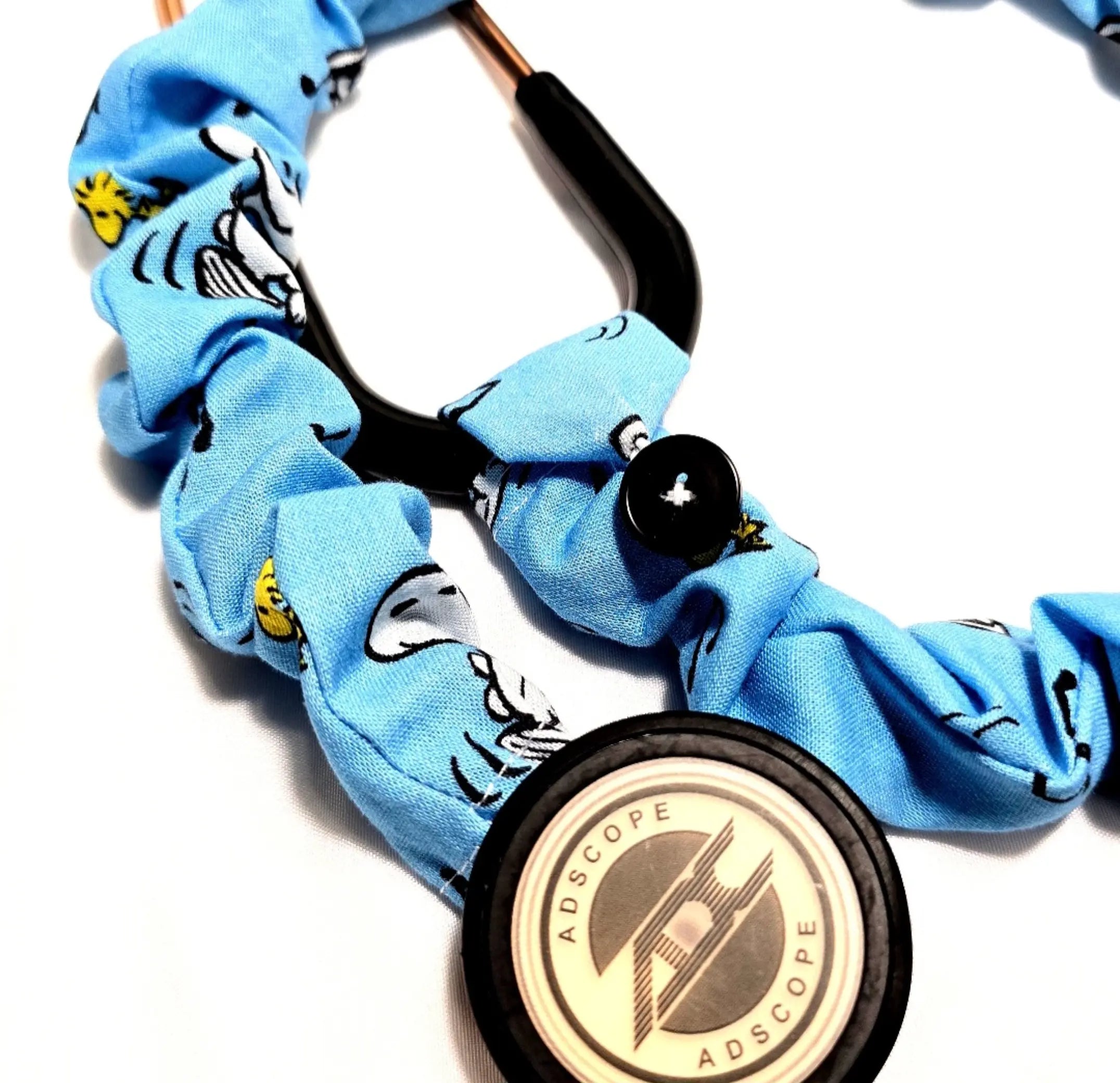 Handmade Blue Snoopy Peanuts Stethoscope Sleeve Cover - Nurse's Doctor's Gift